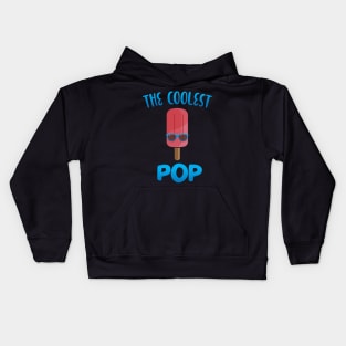 'The Coolest Pop' Food Ice Pop Kids Hoodie